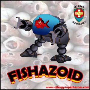 Meet Fishazoid Food Allergy Superheroes Fish Allergy