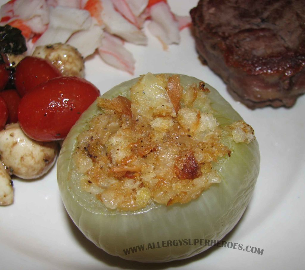 Stuffed Onions recipe Food Allergy Superheroes 9