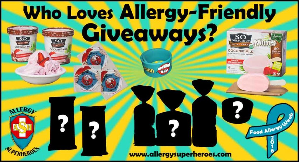11 Dairy Allergy gear and So Delicious Giveaway Food Allergy Superheroes