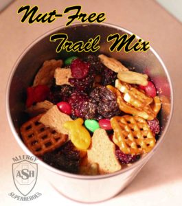 Nut Free Trail Mix | Allergy Friendly | Easy to Make and Great for Kids! | from Allergy Superheroes