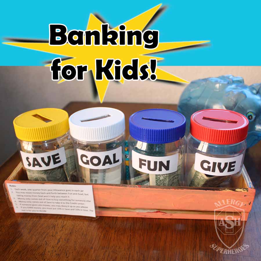 Banking for Kids - Multiple Account Bank - Teaching Budgeting!
