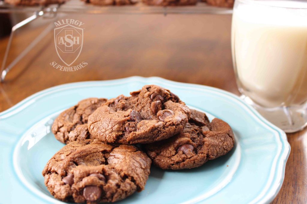Chocolate ChocolateChip Cookies Allergy Superheroes Blog