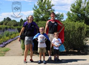 Team Allergy Superheroes at the 2016 FARE Walk for Food Allergy