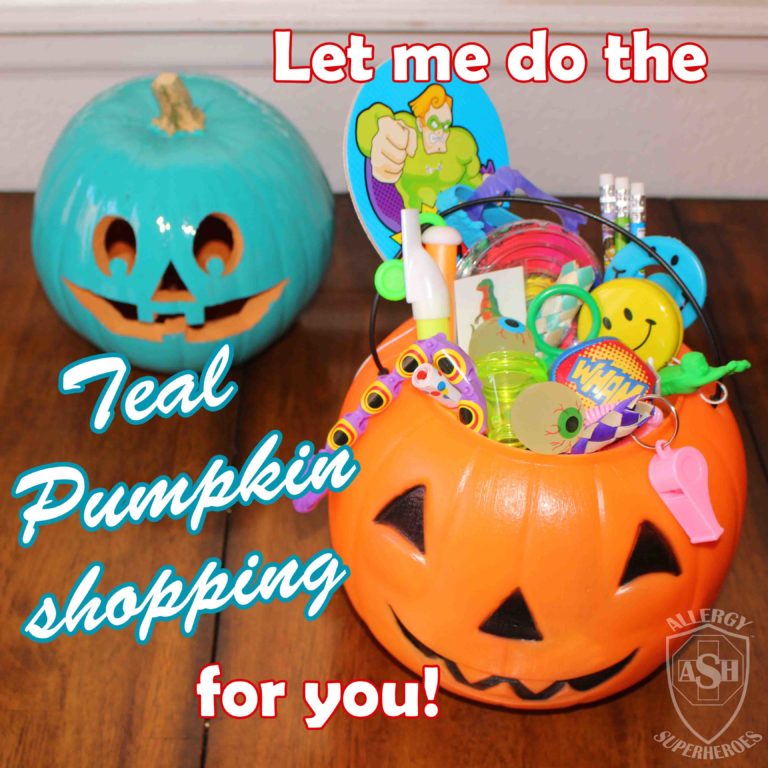 The Teal Pumpkin Project with Oriental Trading Co Allergy Superheroes
