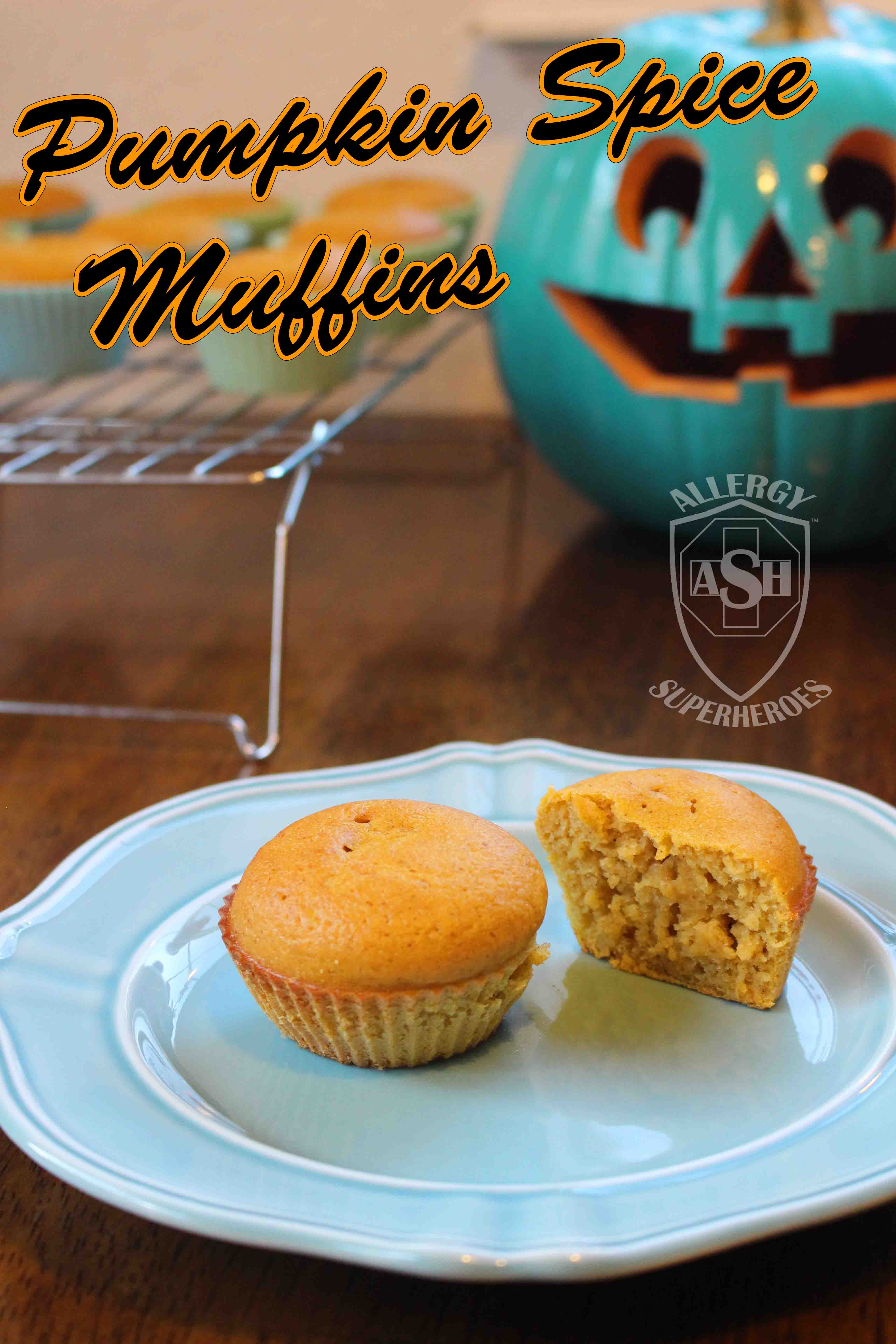 Delicious Pumpkin Spice Muffins from Allergy Superheroes