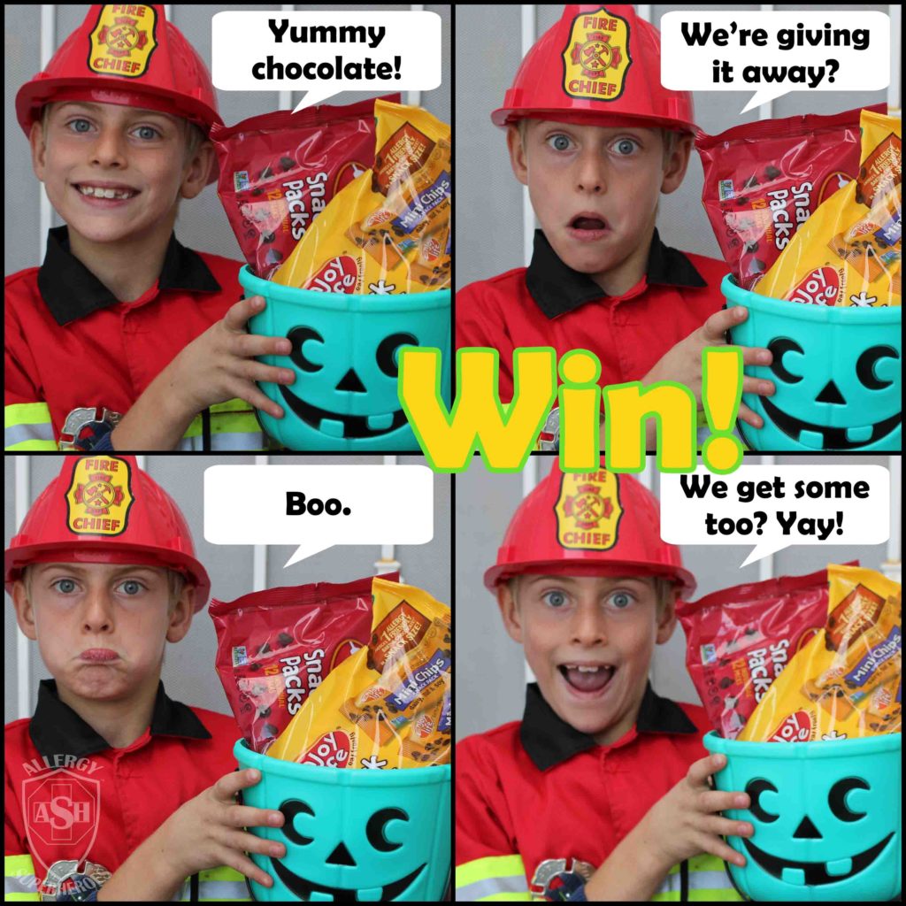 The Teal Pumpkin Project with Oriental Trading Co Allergy Superheroes