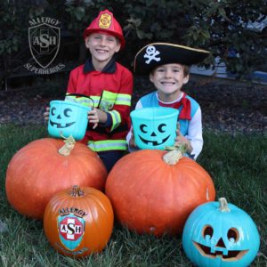 Great Teal Pumpkin Halloween Products from Allergy Superheroes