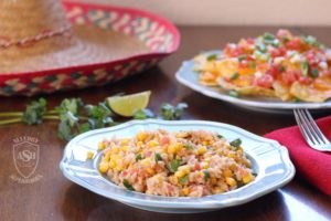 Fiesta Rice! The perfect side dish to any Mexican meal! | Allergy Superheroes