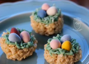 Nest Krispie Treats, the Perfect Easter Dessert! | Allergy Superheroes