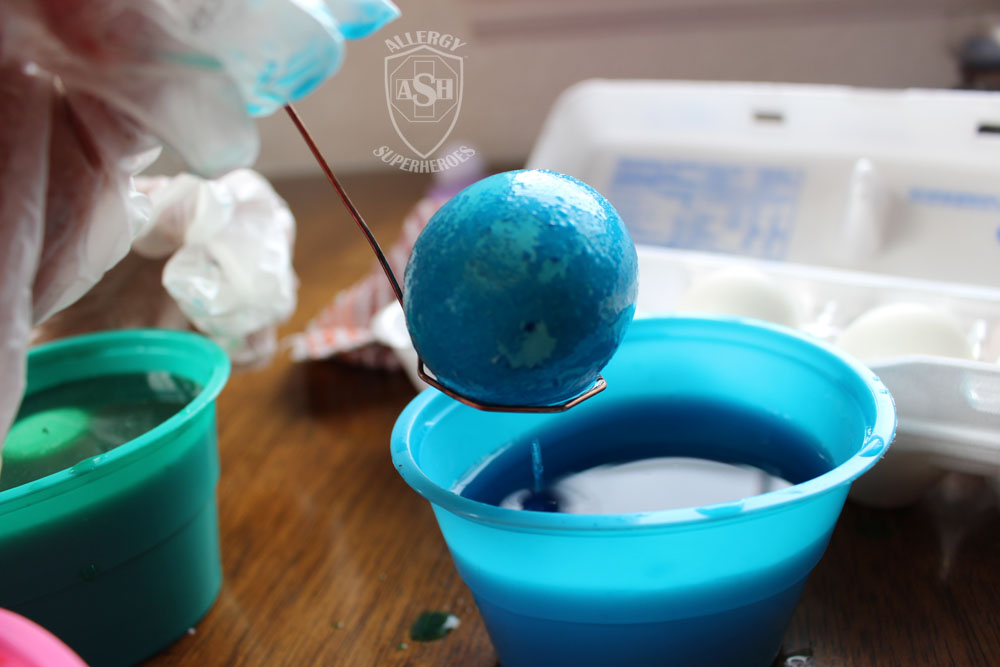 How to Dye Easter Eggs Using Kool-Aid | from Allergy Superheroes