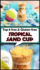 This delicious dessert recipe by the Allergy Superheroes features Enjoy Life Foods and is Top 8 Free! Peanut free, tree nut free, egg free, dairy free, soy free, wheat/gluten free, fish free, shellfish free.