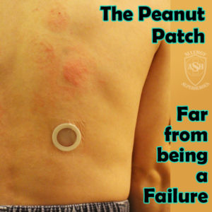 Viaskin Peanut Patch Not a Failure Food Allergy Treatment Epicutaneous Immunotherapy Allergy Superheroes