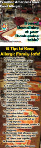 15 tips to keep allergic family safe at holiday meals Food Allergy Superheroes
