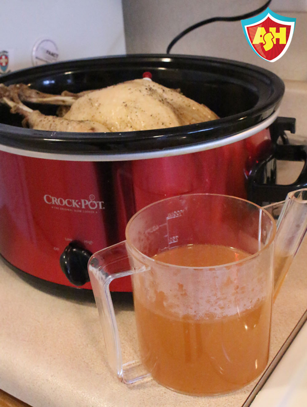 Roast a Whole Turkey in your Crock Pot | Thanksgiving just got a whole lot easier! | Allergy Superheroes Blog