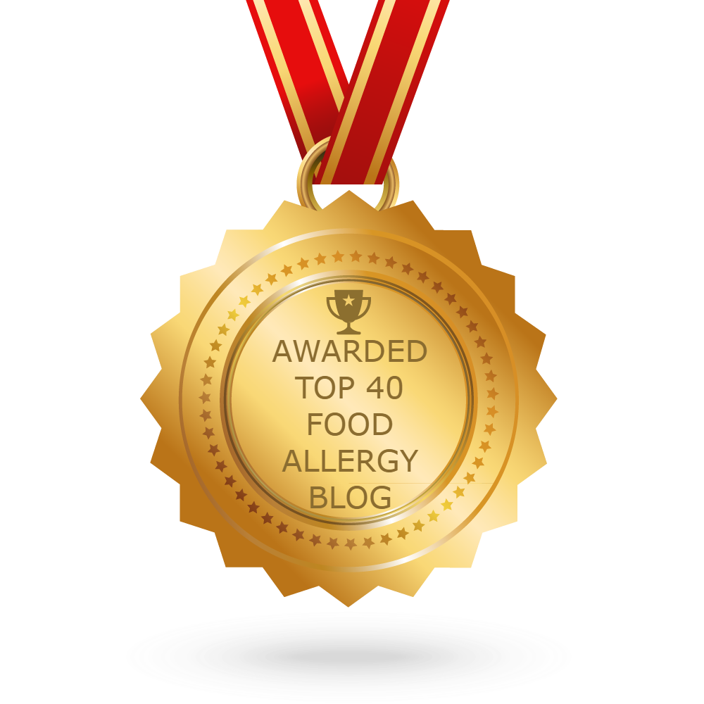 Top 40 Food Allergy Blog Award Winner for Allergy Superheroes