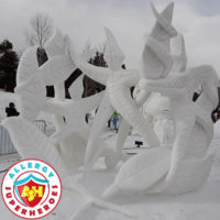 Breckenridge Snow Sculpture dance by food Allergy Superheroes featured