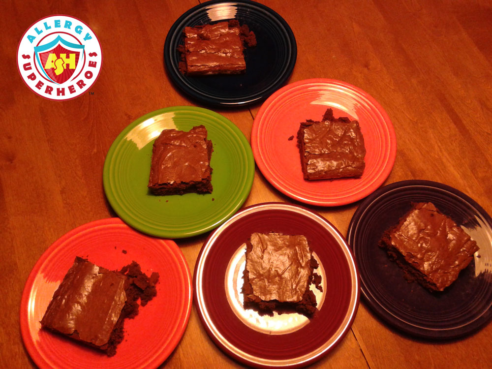 Fudgy Brownies | Allergen Free Desserts | Cookbook Review | Food Allergy Superheroes