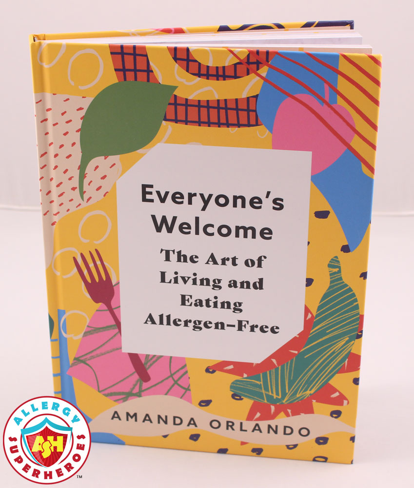 Amanda Orlando's new Cookbook | Everyone's Welcome | Cookbook Review | Food Allergy Superheroes