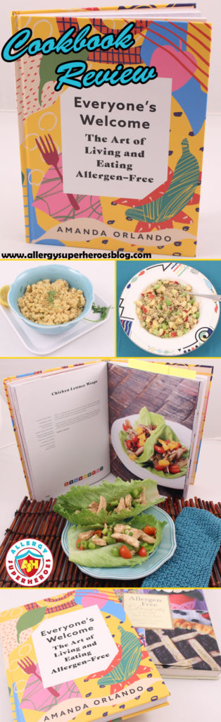 Amanda Orlando's Cookbooks | Everyone's Welcome | Allergen-Free Desserts | Cookbook Review | Food Allergy Superheroes