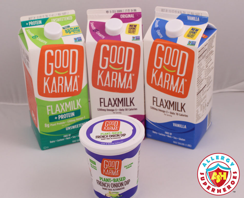 Good Karma Flaxmilk made a generous donation to our event | Food Allergy Superheroes